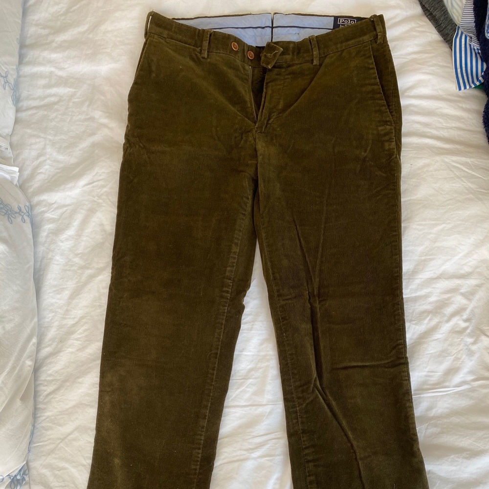 Polo Ralph Lauren Brown Corduroy Pants, like-New